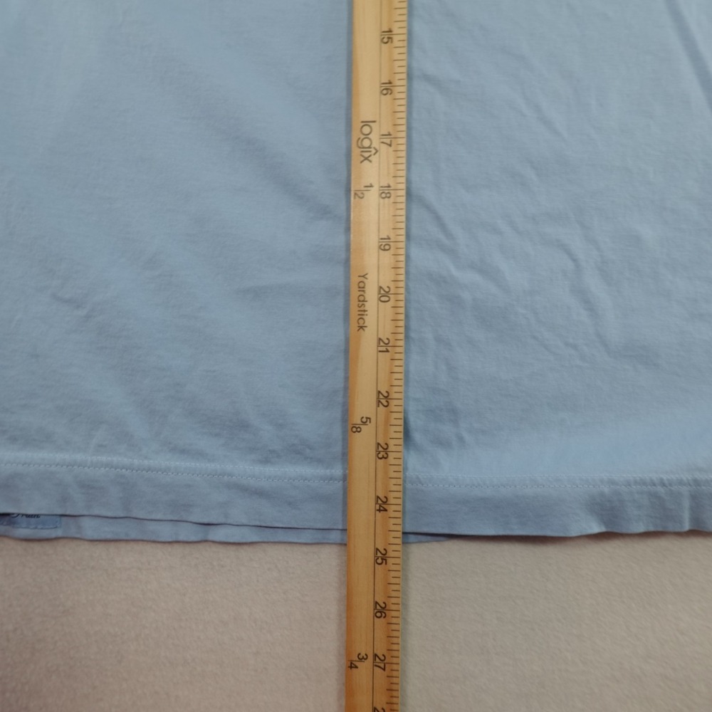 Robert Graham Polo Shirt Mens Medium Blue Skull Short Sleeve Classic Fit *Short* - Picture 9 of 11